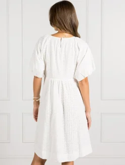 Connie Lace Dress White - FINAL SALE