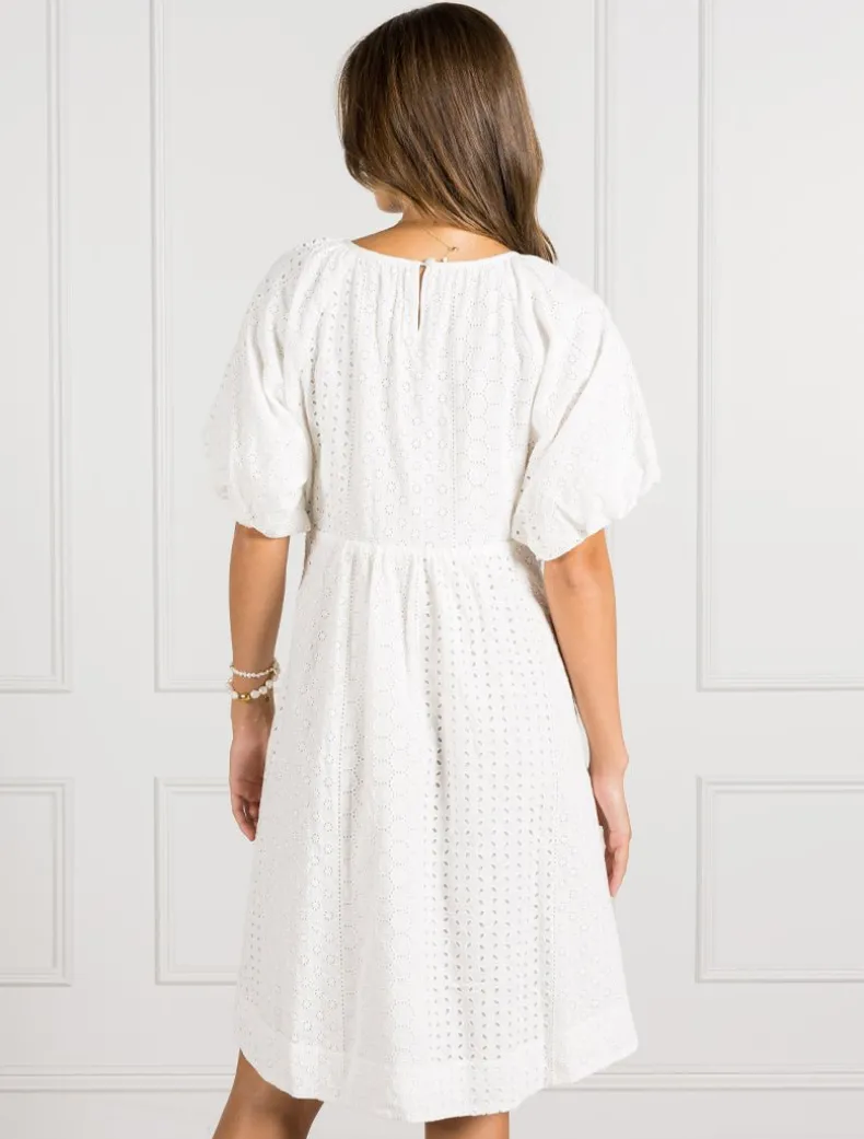 Connie Lace Dress White - FINAL SALE