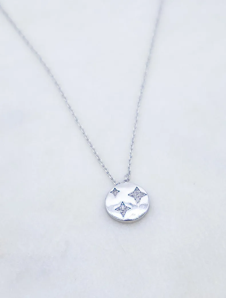 Constellation Necklace Silver