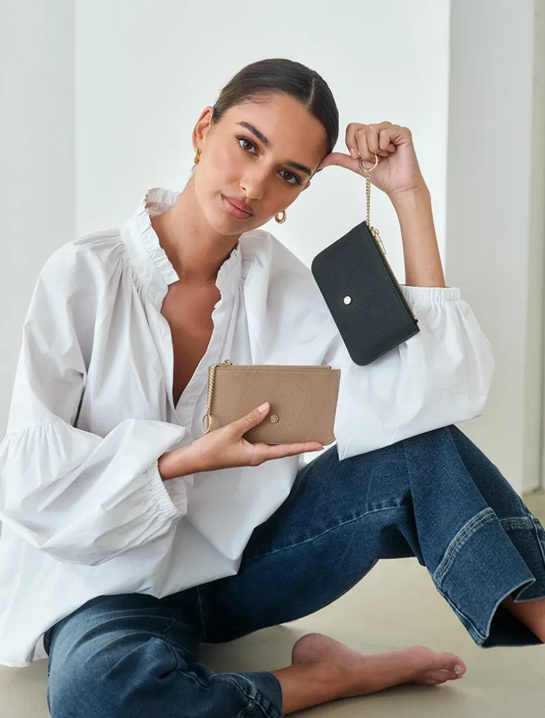 Courtney Card Wallet Hazelnut