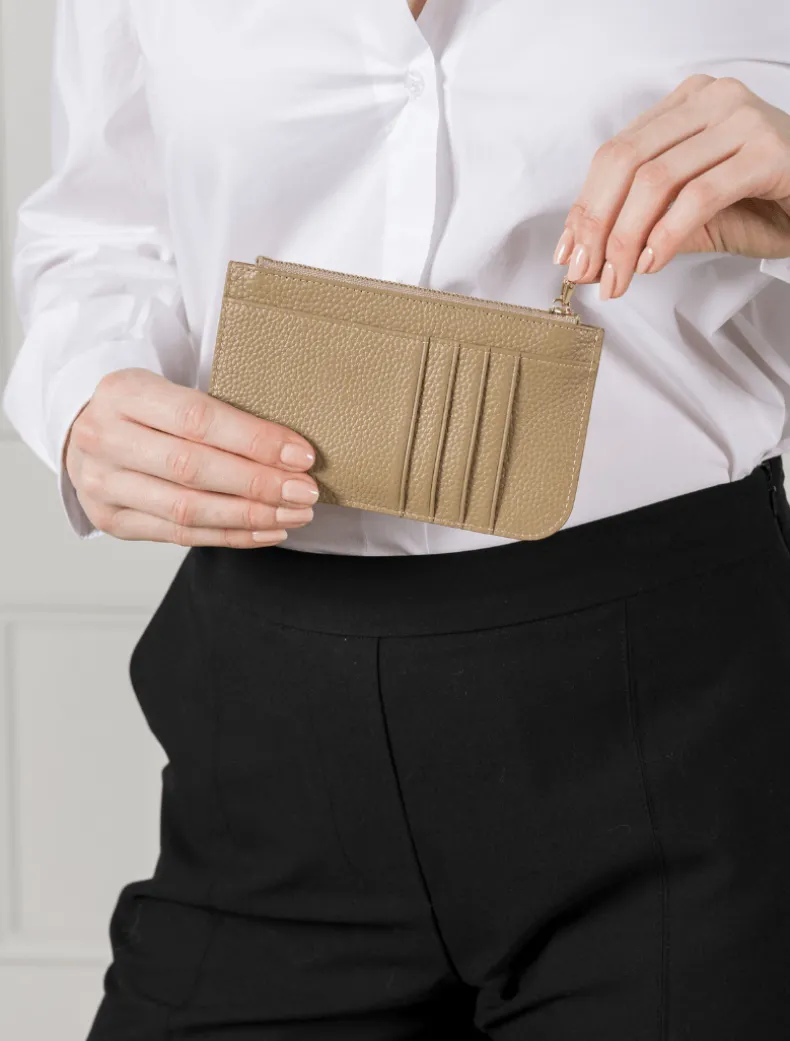Courtney Card Wallet Hazelnut