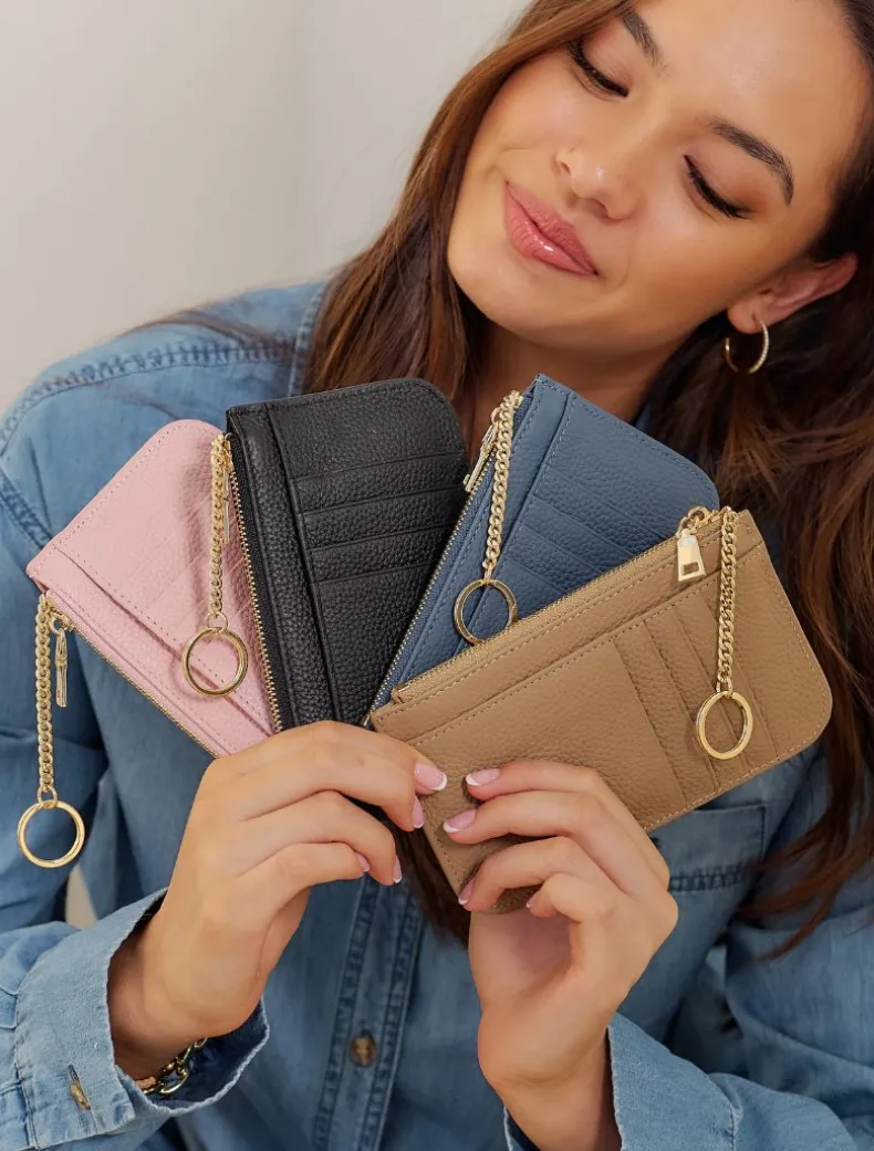 Courtney Card Wallet Navy