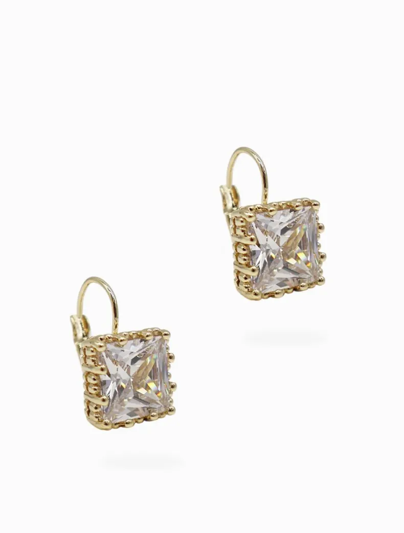 Crystal CZ French Hooks