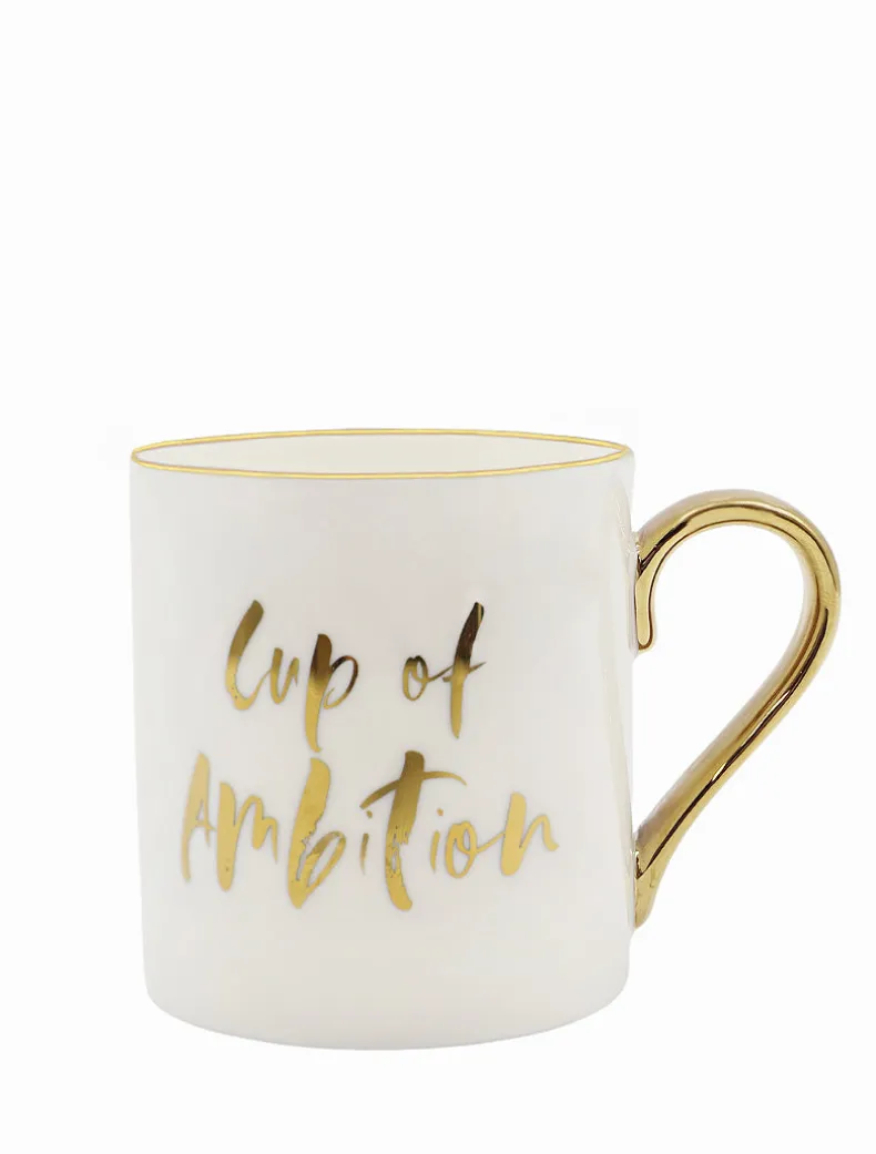 Cup Of Ambition Mug White