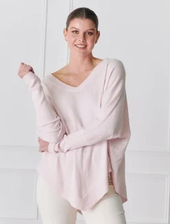 Dahlia Cotton Cashmere Jumper Pink
