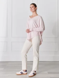 Dahlia Cotton Cashmere Jumper Pink