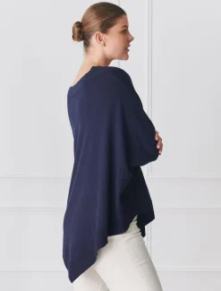 Dahlia Cotton Cashmere Jumper Navy