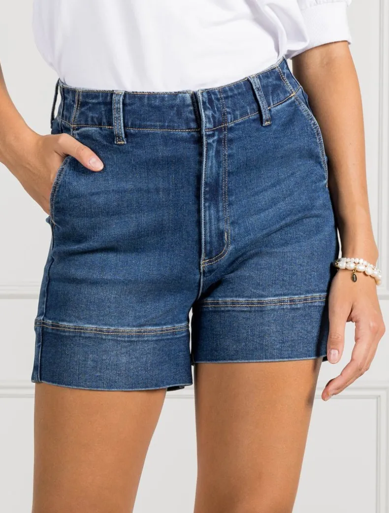Daisy Denim Short Indigo - FINAL SALE
