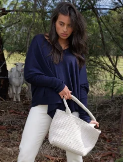 Deauville Tote Ecru