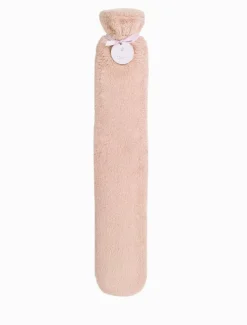 Deluxe Long Hot Water Bottle Rose