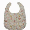 Ditsy Bib White