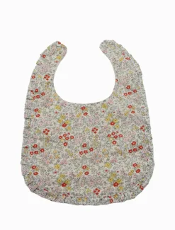 Ditsy Bib White