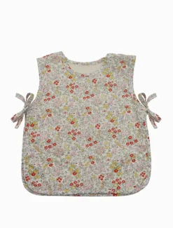 Ditsy Pinnie White