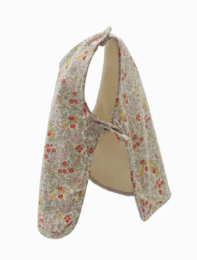 Ditsy Pinnie White