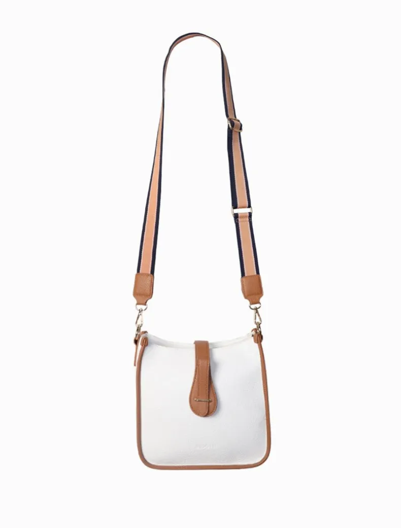 Dominic Bag White Tan