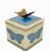 Exotico Trinket Box Mariposa Blue