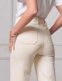 Farrah Denim Jean Bone