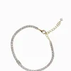 Fine Crystal Bracelet Gold