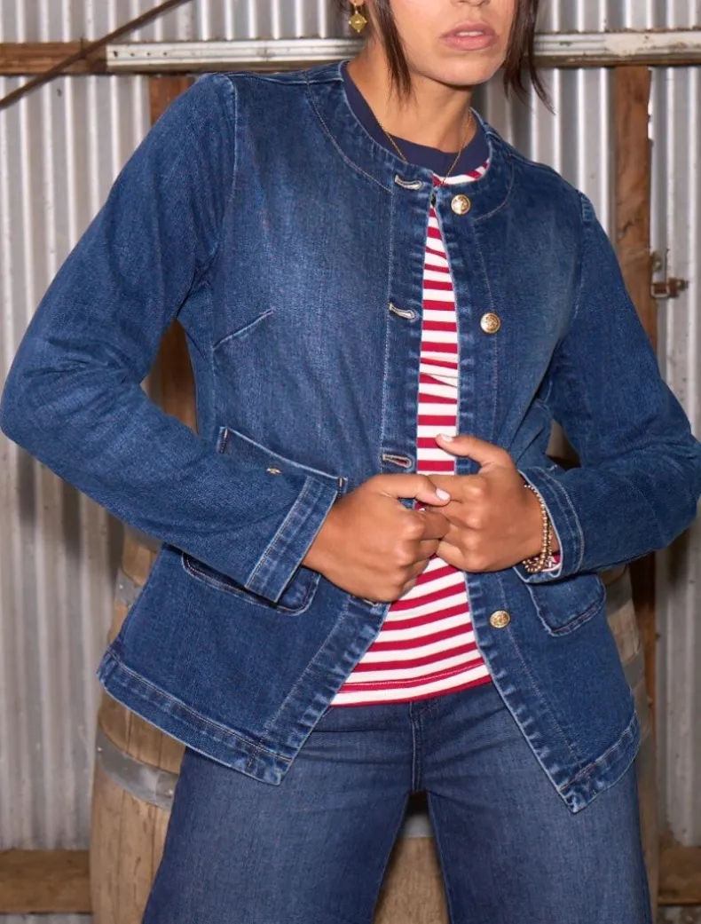 Florence Denim Jacket Indigo