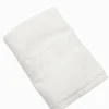 Flower Flourish Hand Towel White