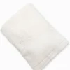 Flower Vine Hand Towel White