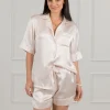 Gabriella Pure Silk Pyjamas Pink