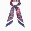 Geometric Narrow Scarf