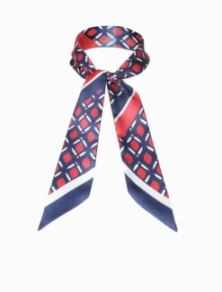 Geometric Narrow Scarf