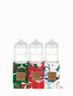 Glasshouse Christmas Candle Trio - FINAL SALE