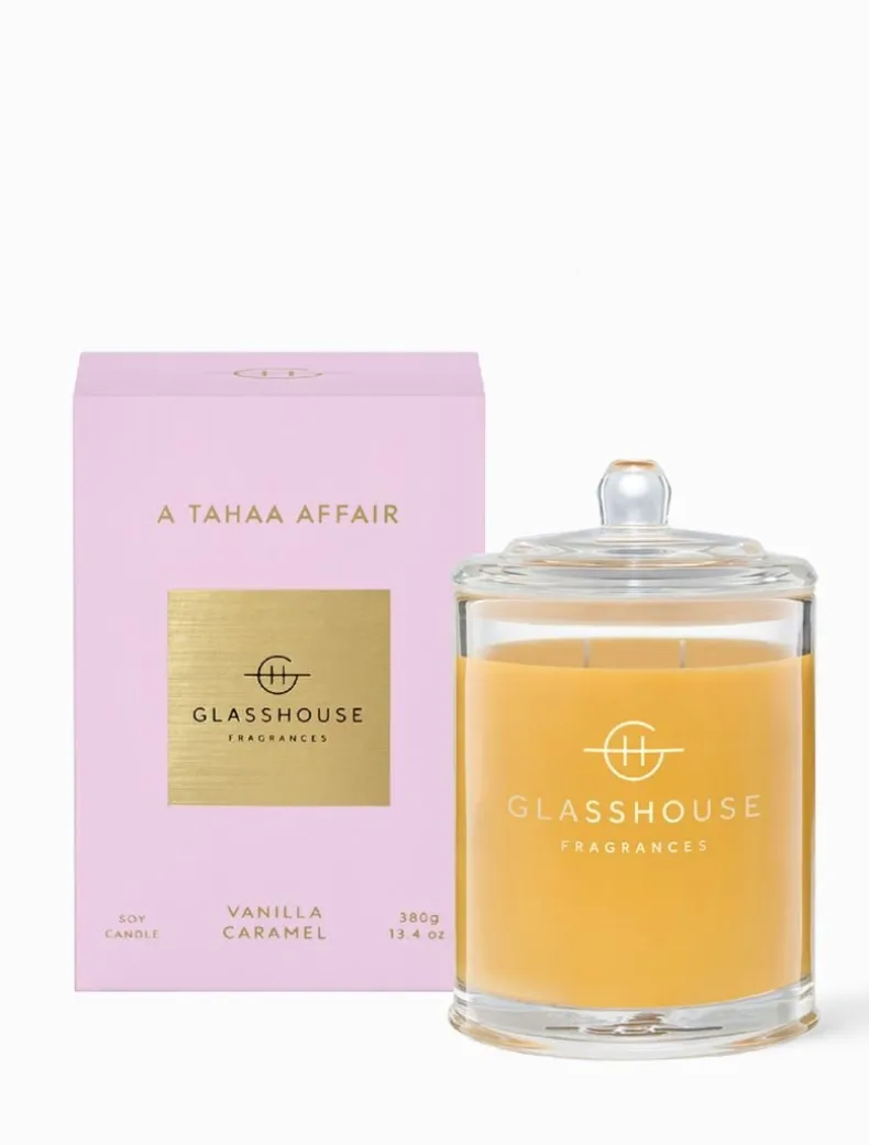 Glasshouse Fragrances A Tahaa Affair Candle 380g
