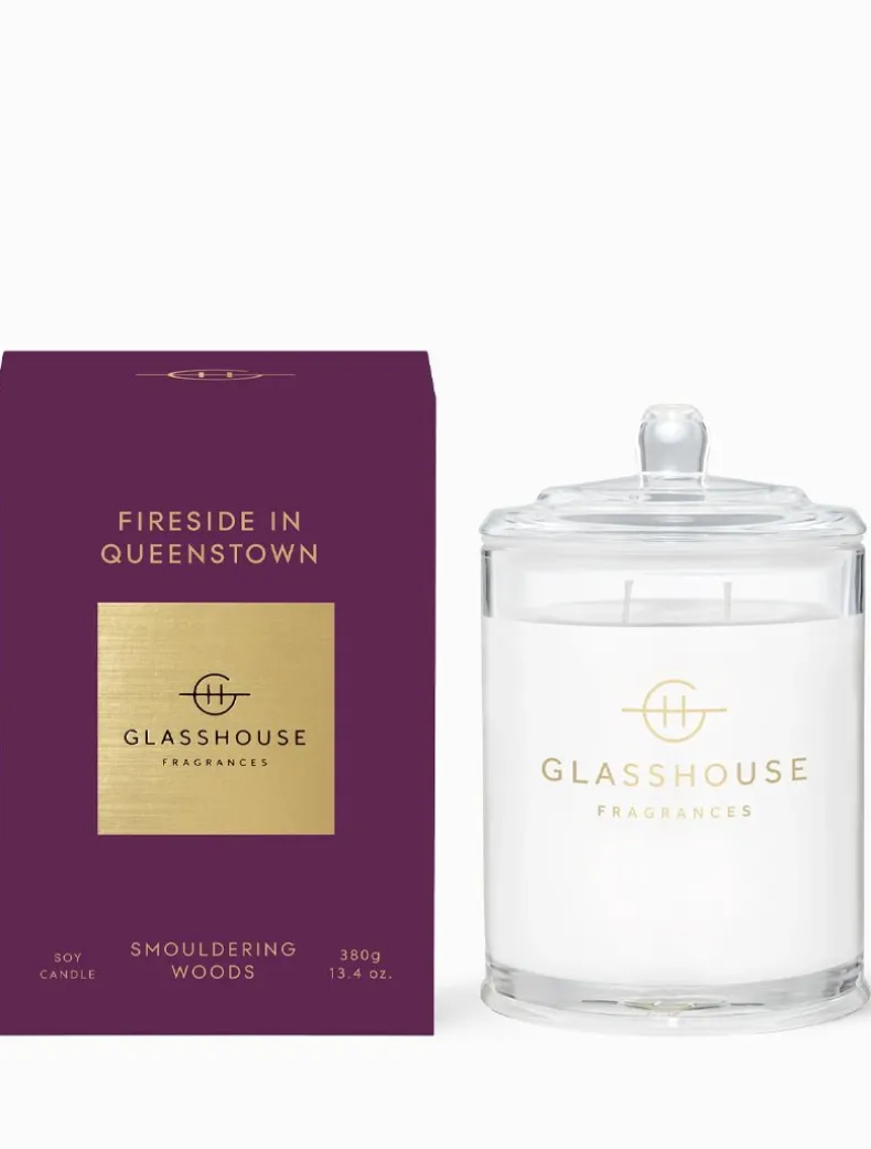 Glasshouse Fragrances Fireside In Queenstown Candle 380g