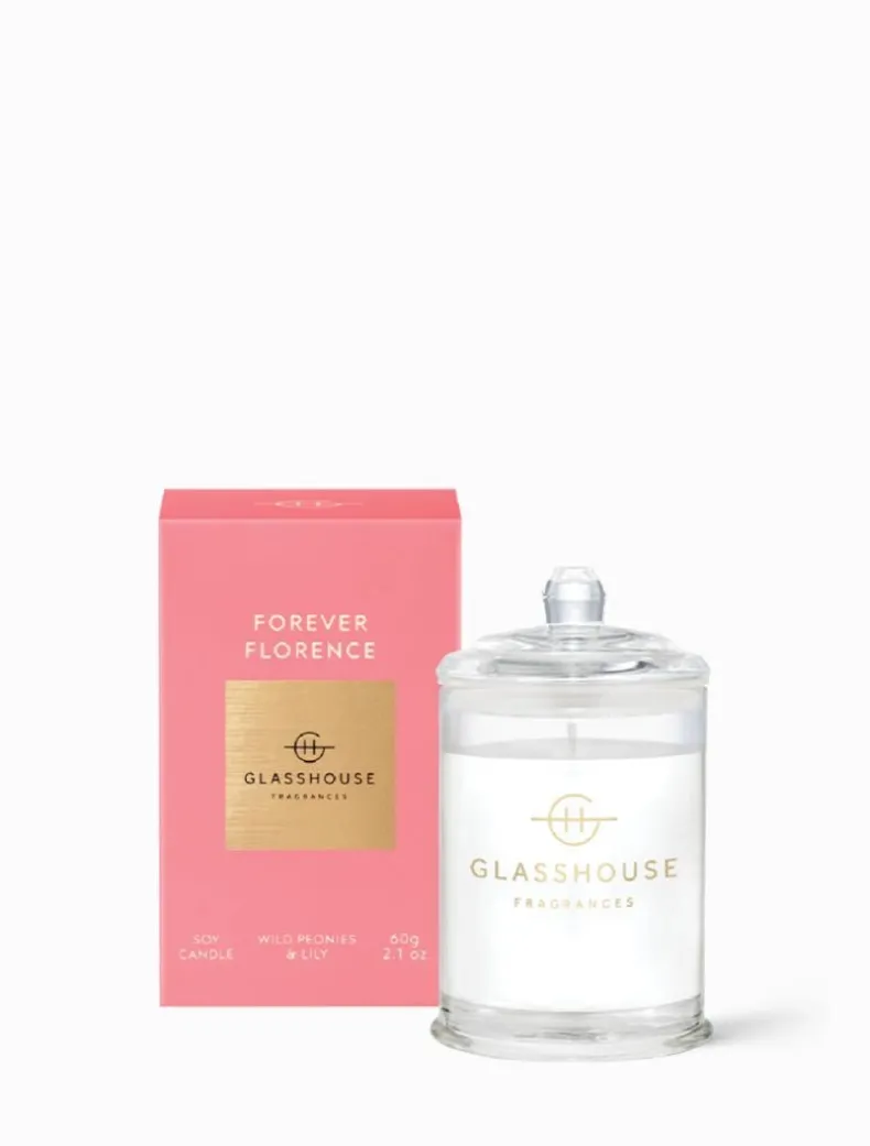 Glasshouse Fragrances Forever Florence Mini Candle 60G