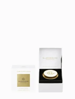 Glasshouse Fragrances Gold Car Diffuser A Tahaa Affair