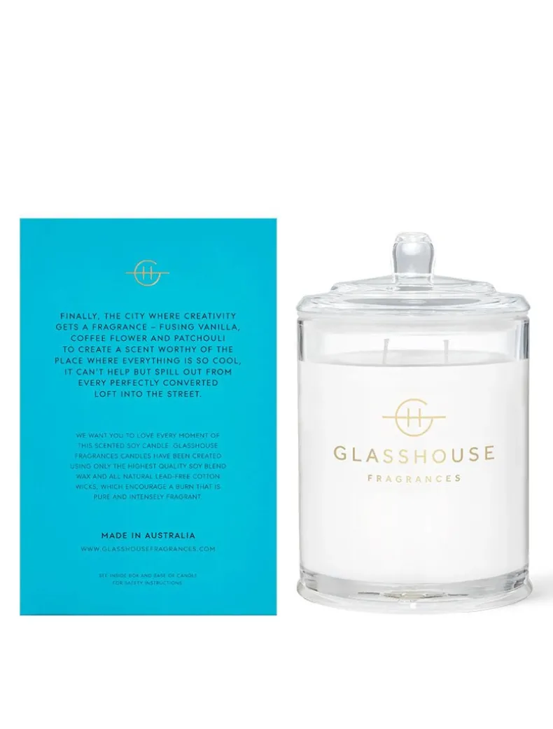 Glasshouse Fragrances Melbourne Muse Candle 380G