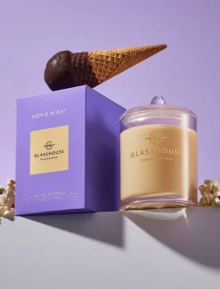 Glasshouse Fragrances Movie Night Candle 380G