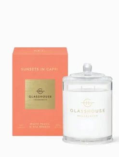 Glasshouse Fragrances Sunsets In Capri Candle 380g