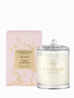 Glasshouse Fragrances ZJOOSH Kyoto In Bloom Candle 380G