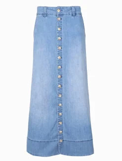 Goldie Summer Wash Denim Skirt
