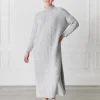 Guernsey Knit Dress Grey