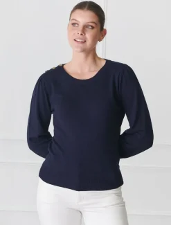Gwynie Knit Navy
