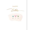 Happy Birthday Cocktails Card