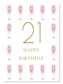 Happy 21st Birthday Card