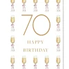 Happy 70th Birthday Card