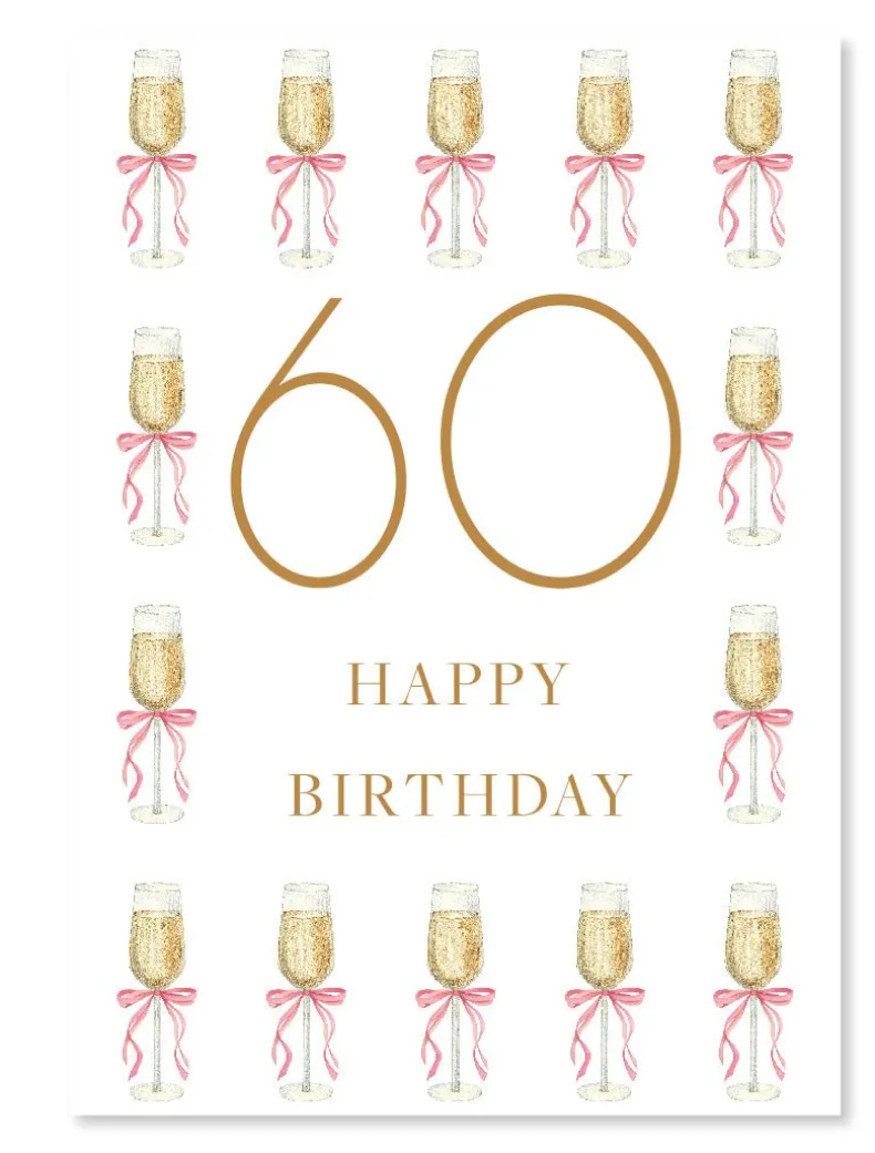Happy 60th Birthday Card