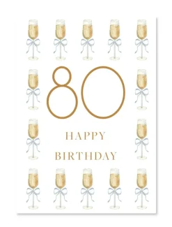 Happy 80th Birthday Card