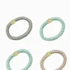 Harvey Hair Ties Set Seafoam