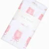 Hip Hip Rose Tea Towel