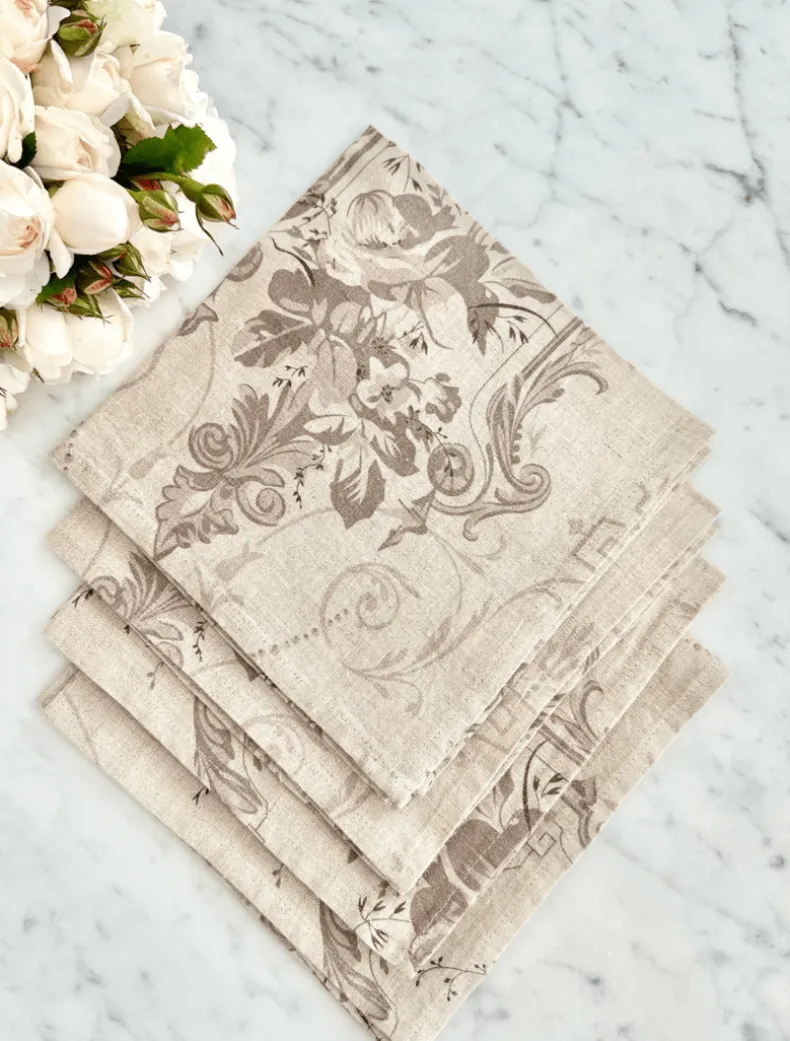 Honfleur French Linen Napkin (Set of 4)