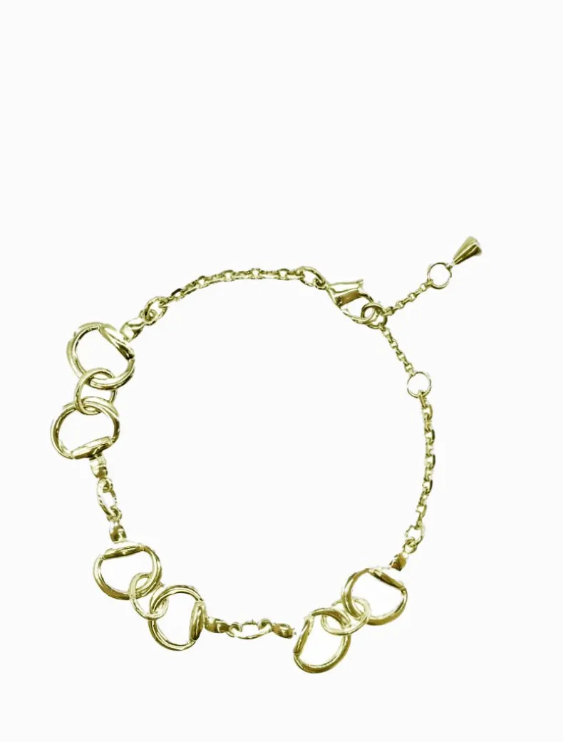 Horsebit Bracelet Gold
