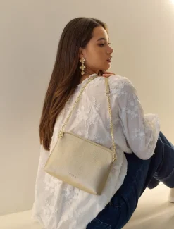 Hudson Cross Body Bag Gold